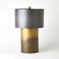 GLOBAL VIEWS, TORTOISE DRUM LAMP, TABLE LAMPS