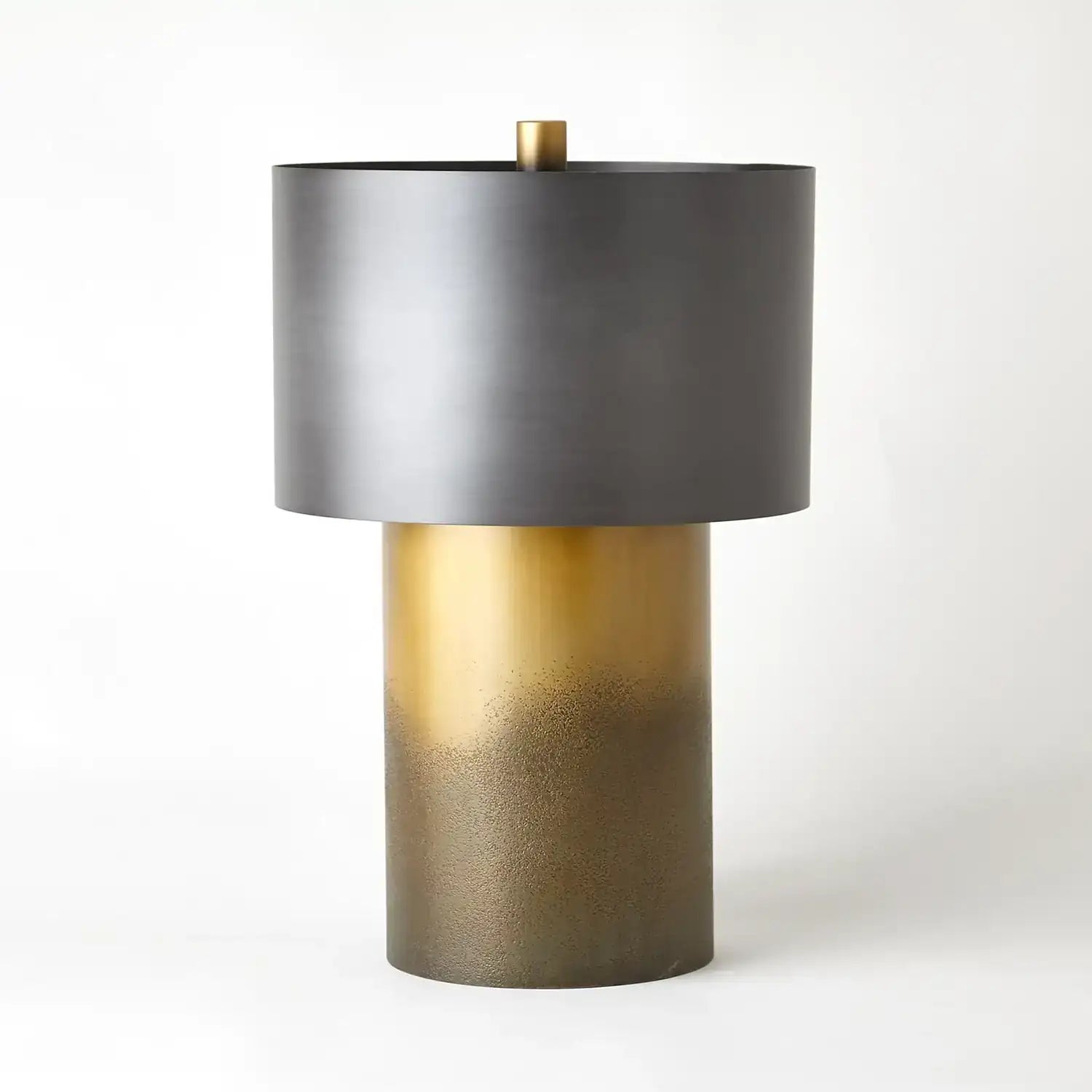 GLOBAL VIEWS, TORTOISE DRUM LAMP, TABLE LAMPS