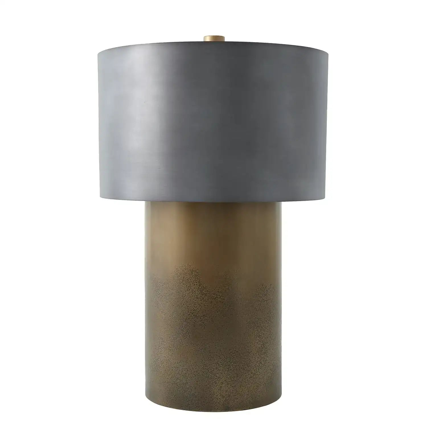 GLOBAL VIEWS, TORTOISE DRUM LAMP, TABLE LAMPS