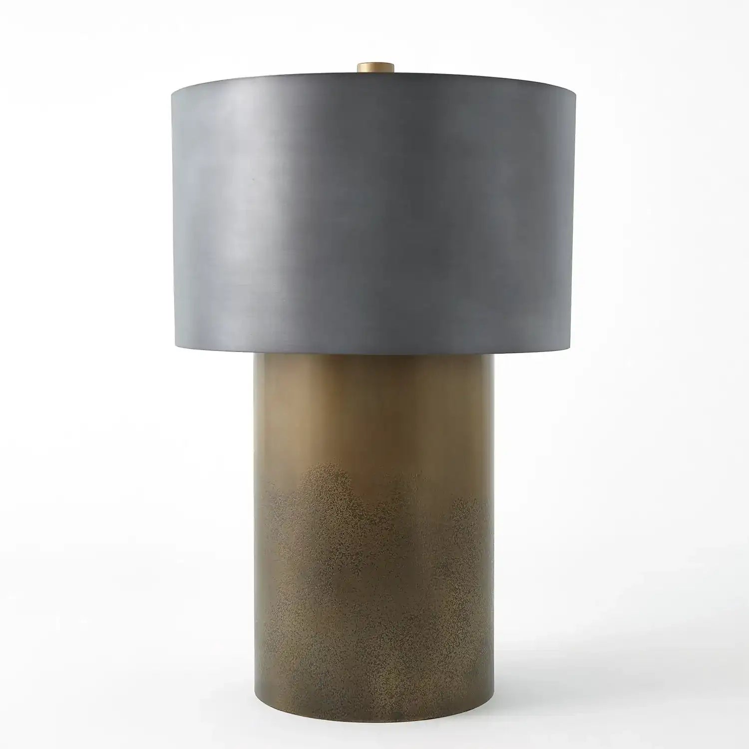 GLOBAL VIEWS, TORTOISE DRUM LAMP, TABLE LAMPS