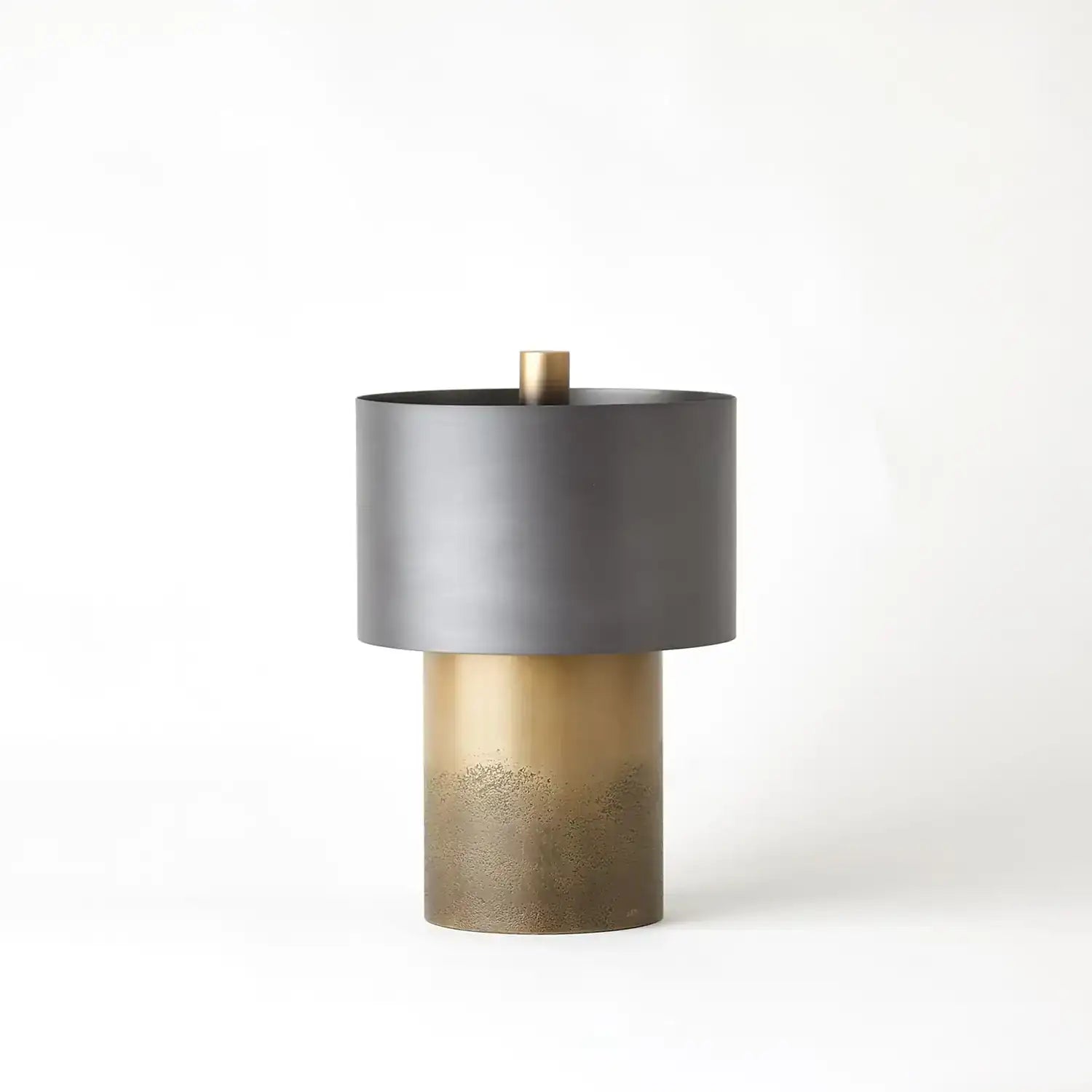 GLOBAL VIEWS, TORTOISE DRUM LAMP, TABLE LAMPS