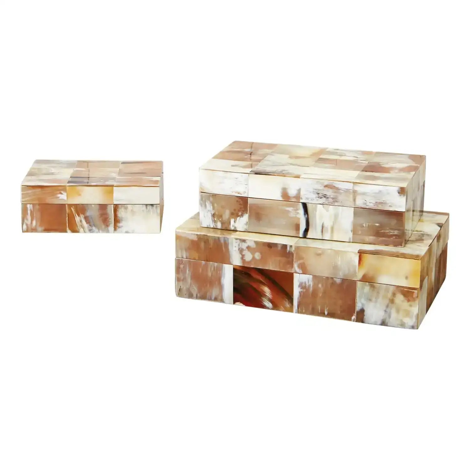 GLOBAL VIEWS SIERRA HORN BOX - Decorative Accents