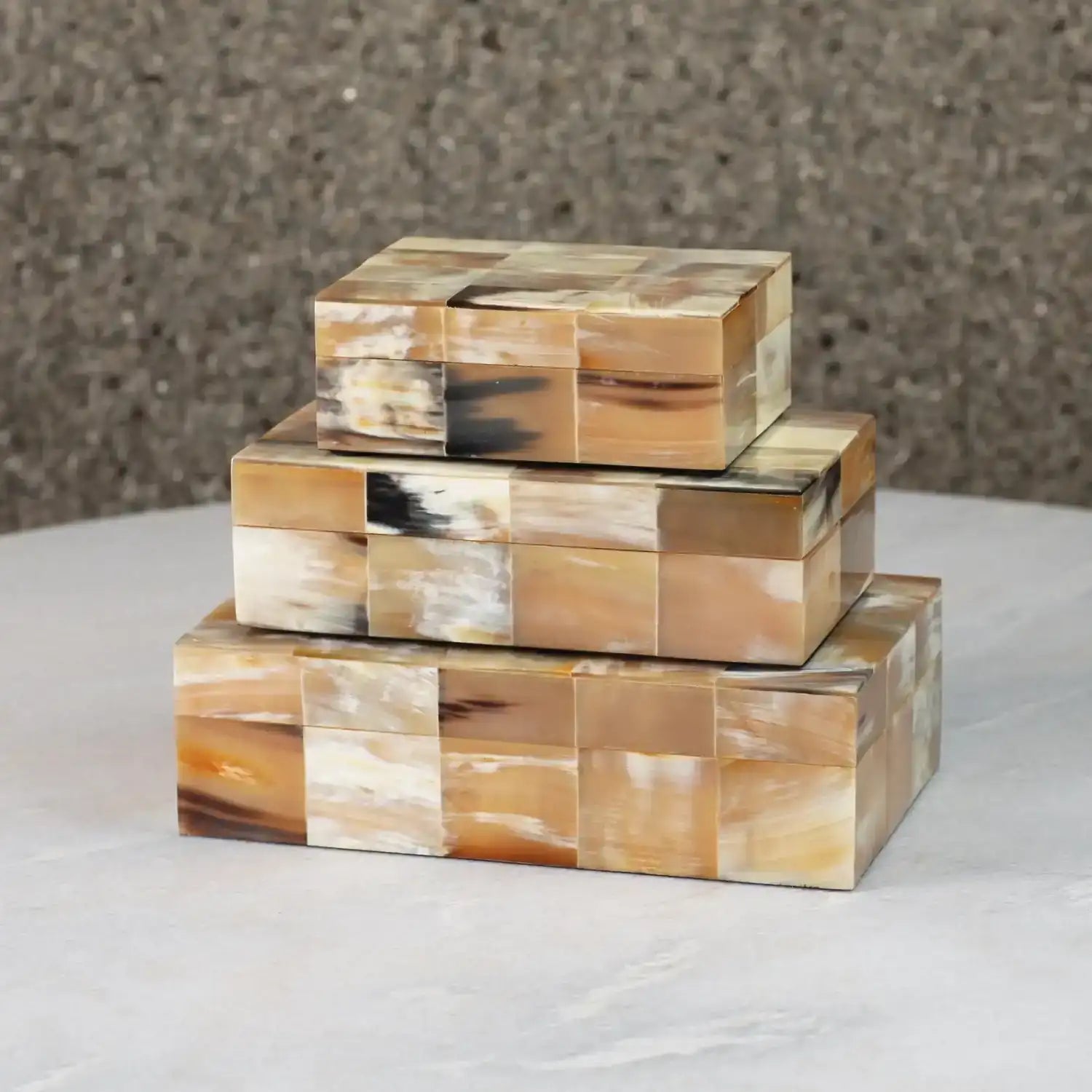 GLOBAL VIEWS SIERRA HORN BOX - Decorative Accents