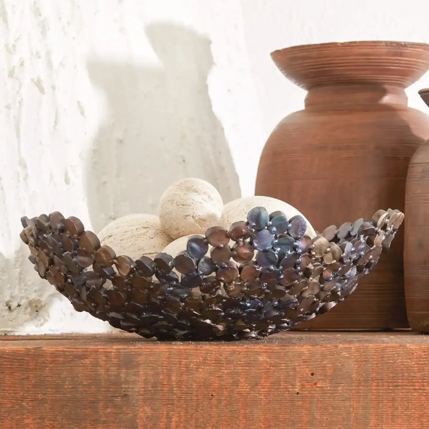 GLOBAL VIEWS NUGGET BOWL - Decorative Accents