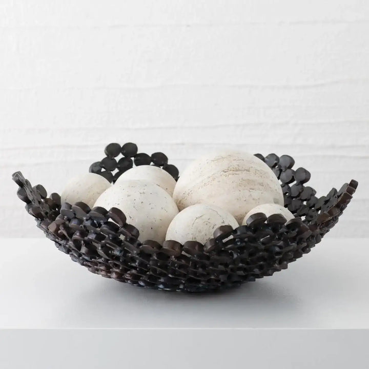 GLOBAL VIEWS NUGGET BOWL - Decorative Accents
