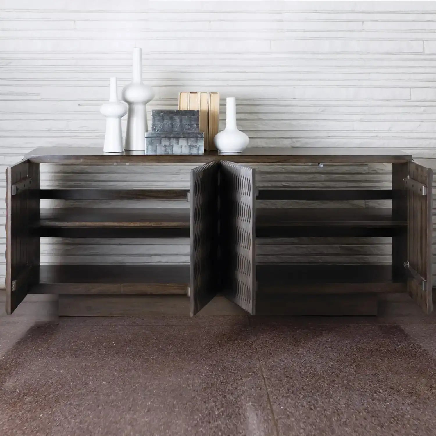 GLOBAL VIEWS MINUET BUFFET - Cabinets & Bar