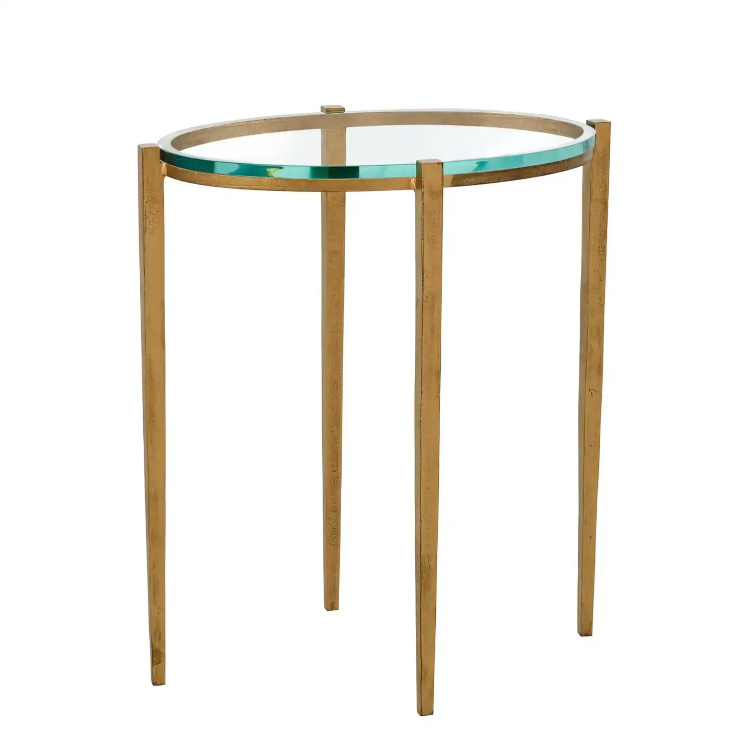 GLOBAL VIEWS PETITE OVAL ACCENT TABLE - Side