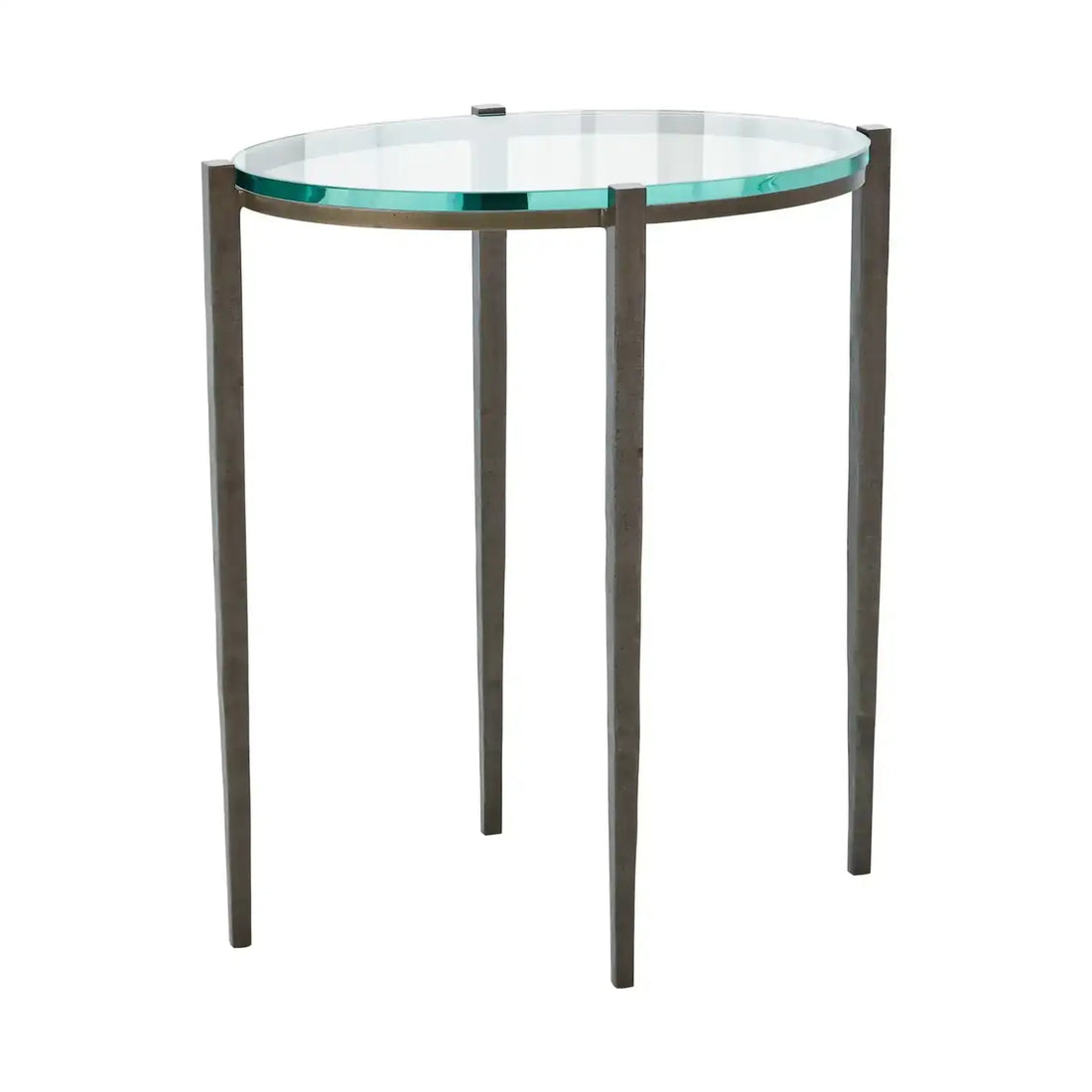 GLOBAL VIEWS PETITE OVAL ACCENT TABLE - Side