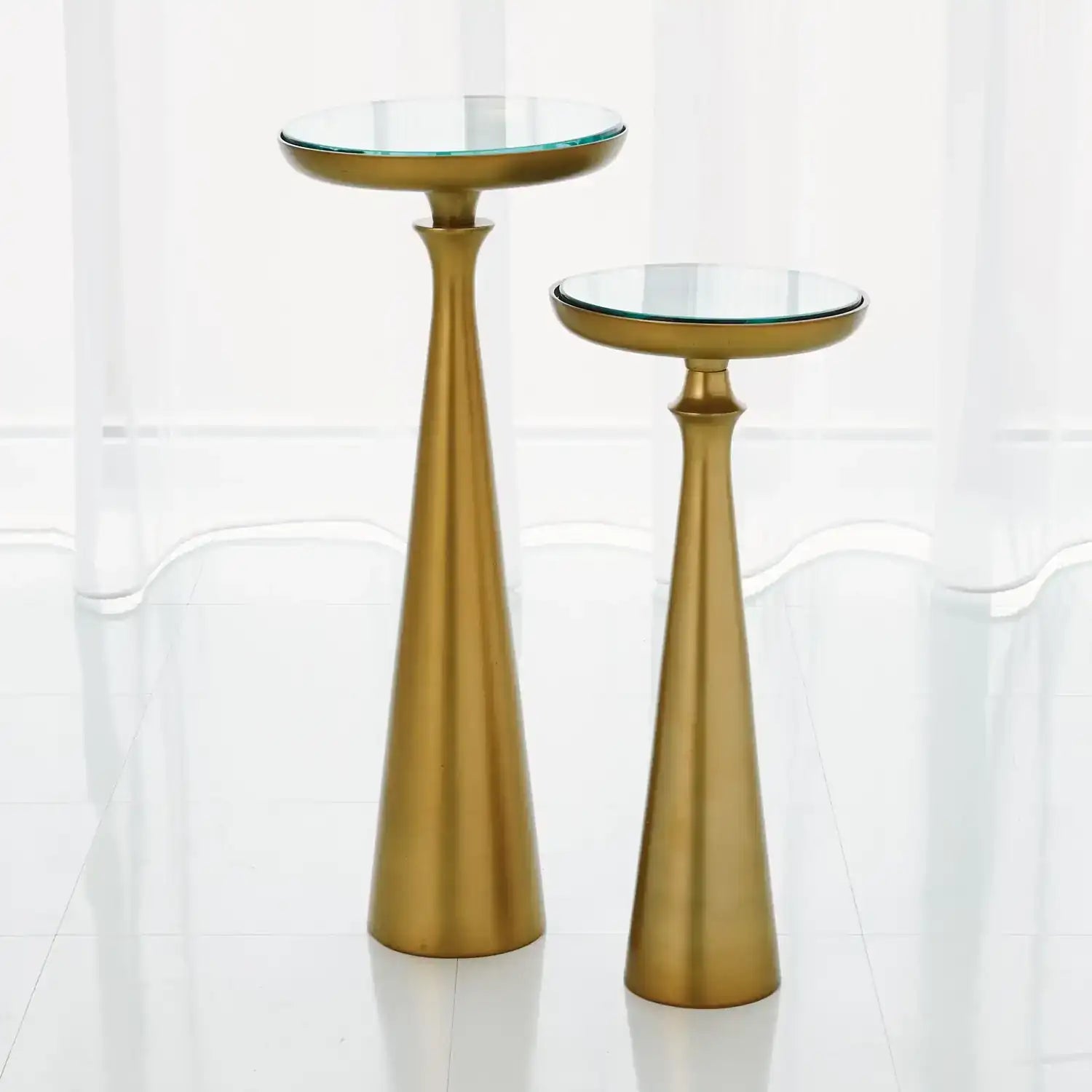 GLOBAL VIEWS MINARET ACCENT TABLE - Side