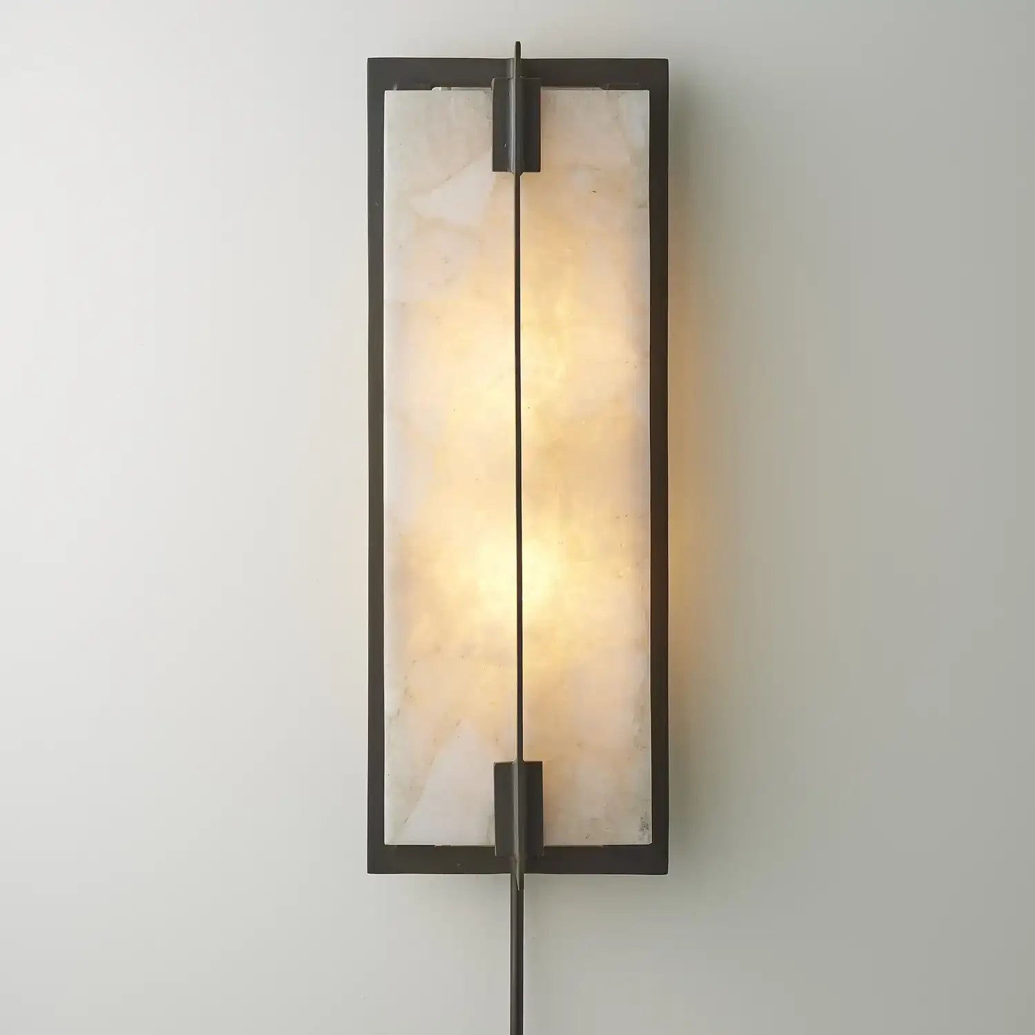 GLOBAL VIEWS, QUARTZ SCONCE, WALL SCONCES