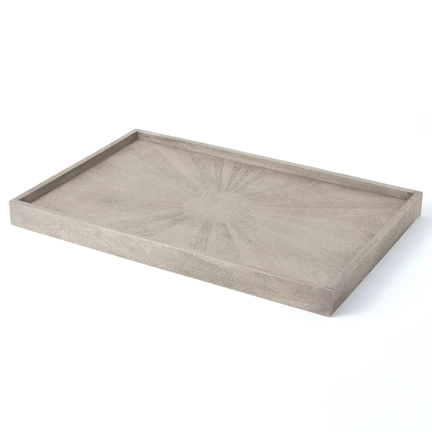GLOBAL VIEWS DRIFTWOOD OTTOMAN TRAY - Decorative Accents