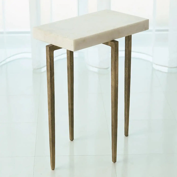 GLOBAL VIEWS LAFORGE ACCENT TABLE - Side