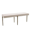 GLOBAL VIEWS LAFORGE BENCH - Benches, Ottoman, Stools