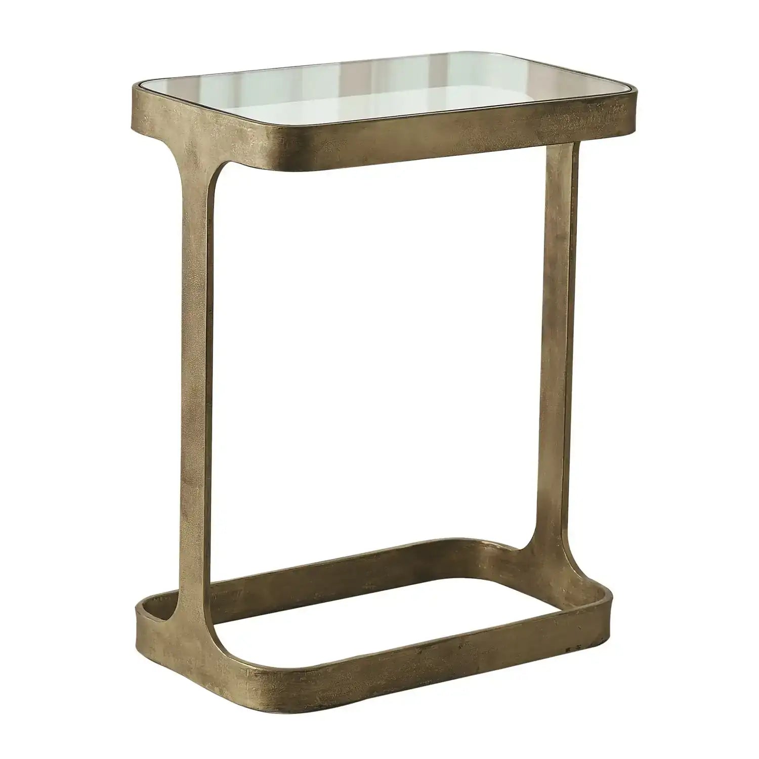 GLOBAL VIEWS SADDLE TABLE - Side