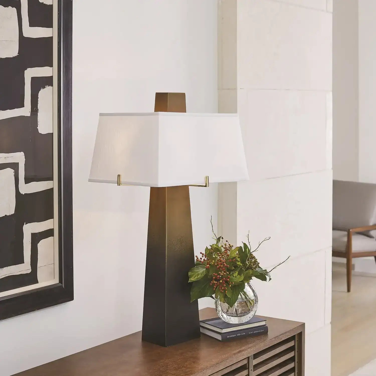 GLOBAL VIEWS, STOIC LAMP, TABLE LAMPS