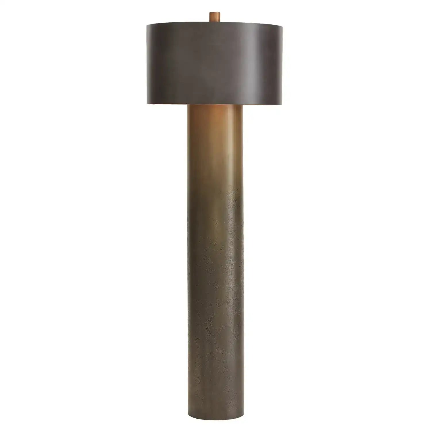 GLOBAL VIEWS, TORTOISE DRUM FLOOR LAMP, FLOOR LAMP