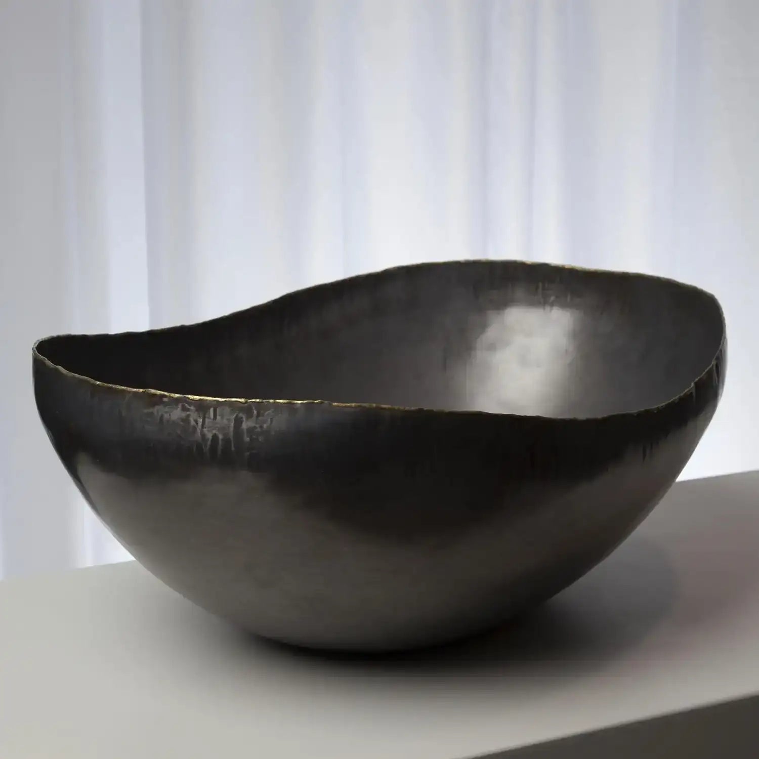 GLOBAL VIEWS LAFORGE OVAL BOWL - Decorative Accents