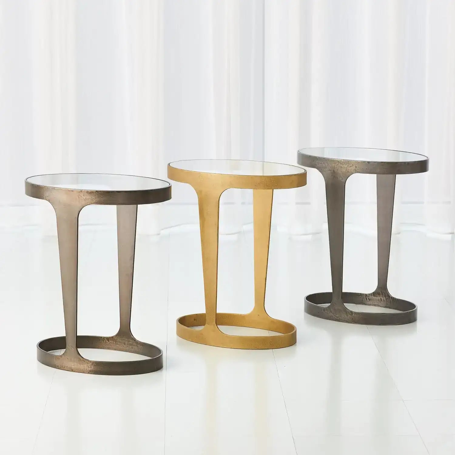 GLOBAL VIEWS OSLO ACCENT TABLE - Side