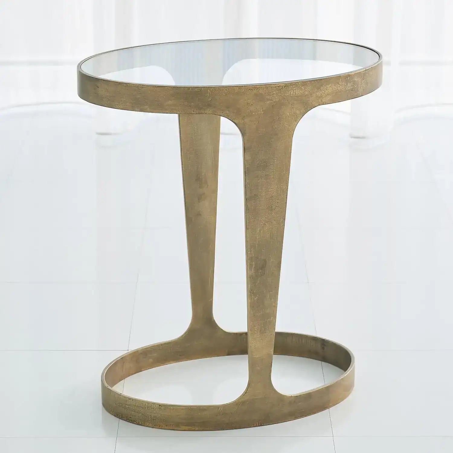 GLOBAL VIEWS OSLO ACCENT TABLE - Side