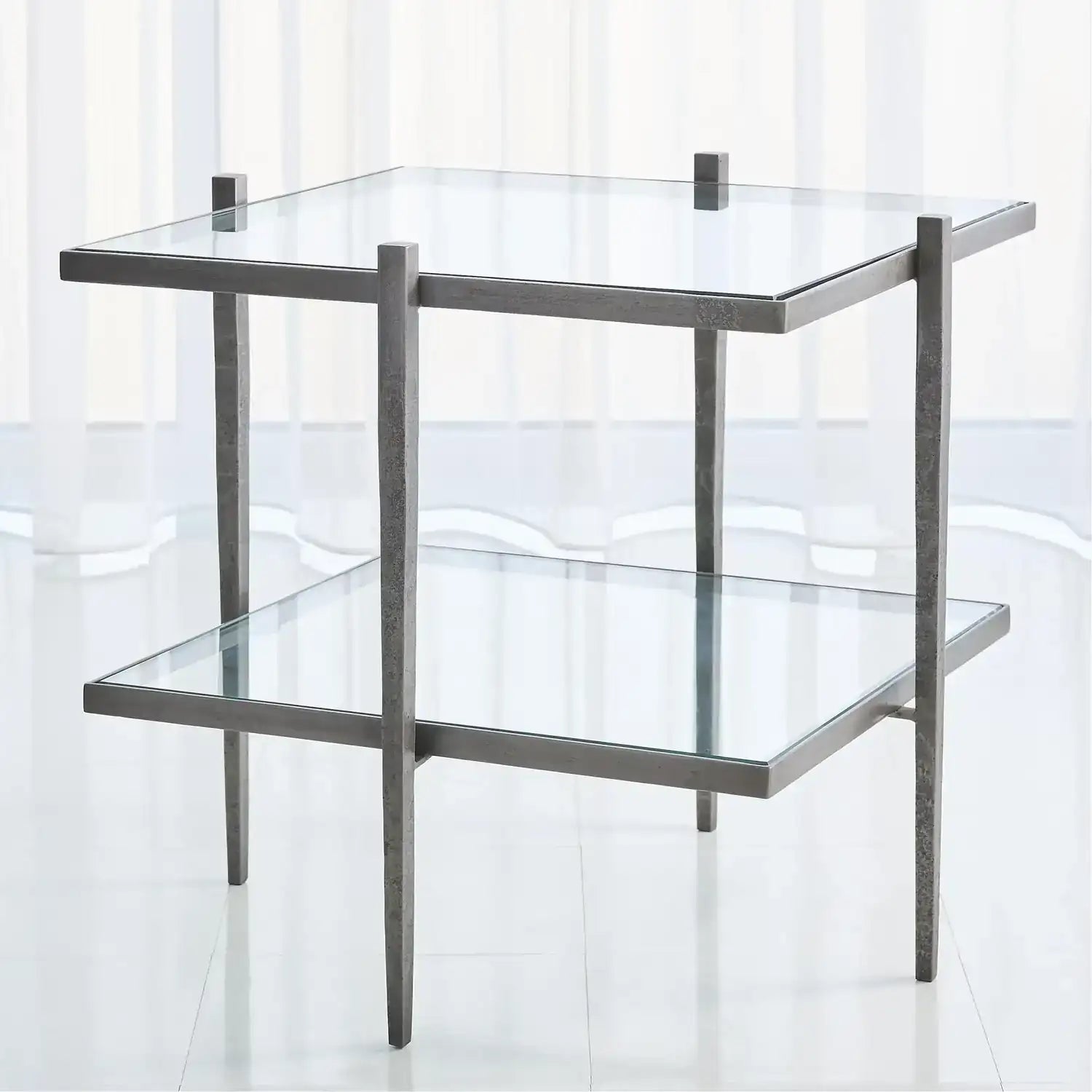 GLOBAL VIEWS LAFORGE END TABLE - Side