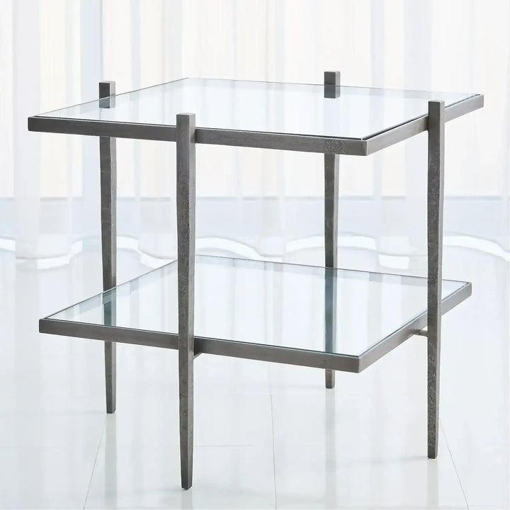 GLOBAL VIEWS LAFORGE END TABLE - Side