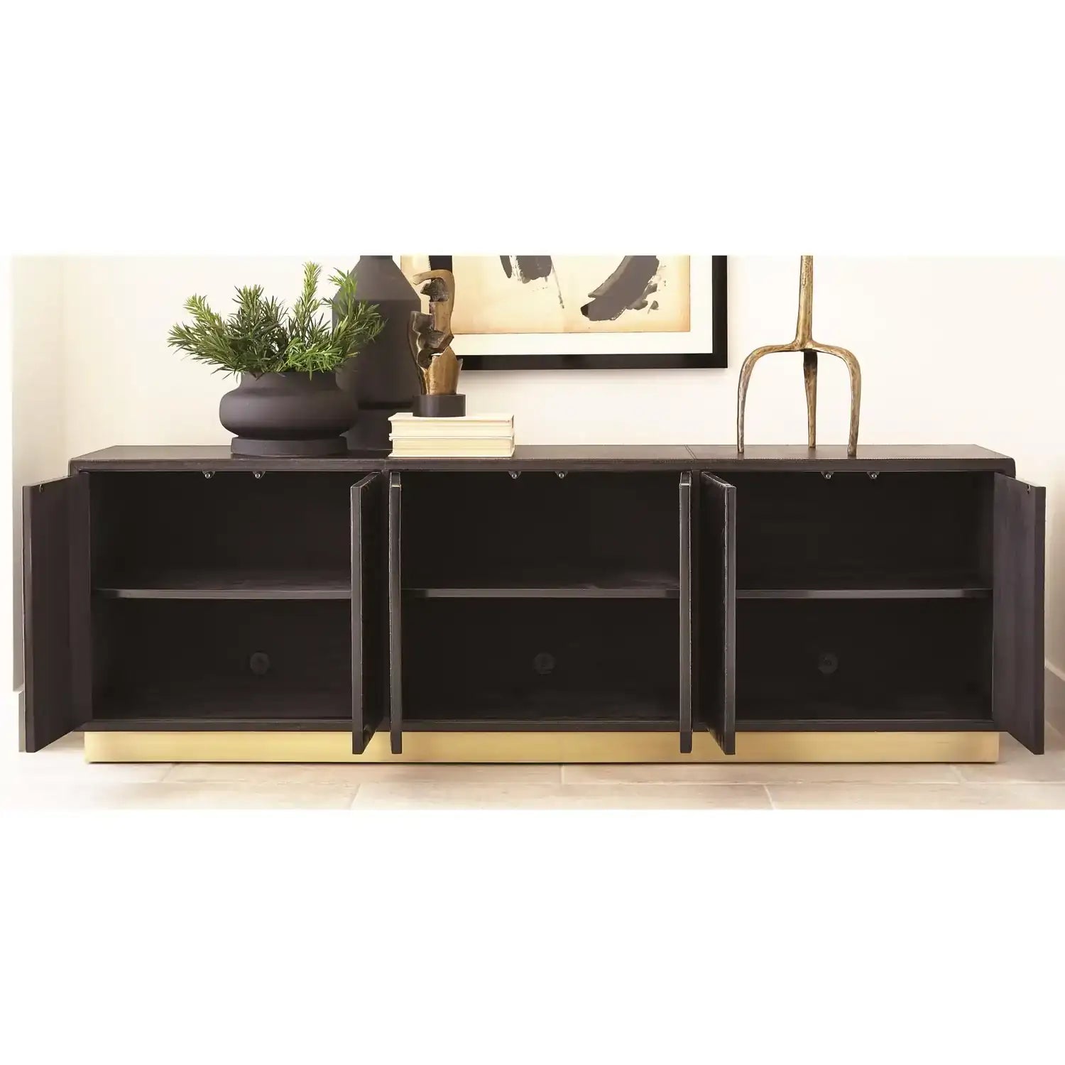 GLOBAL VIEWS FOREST LONG CABINET - Cabinets & Bar