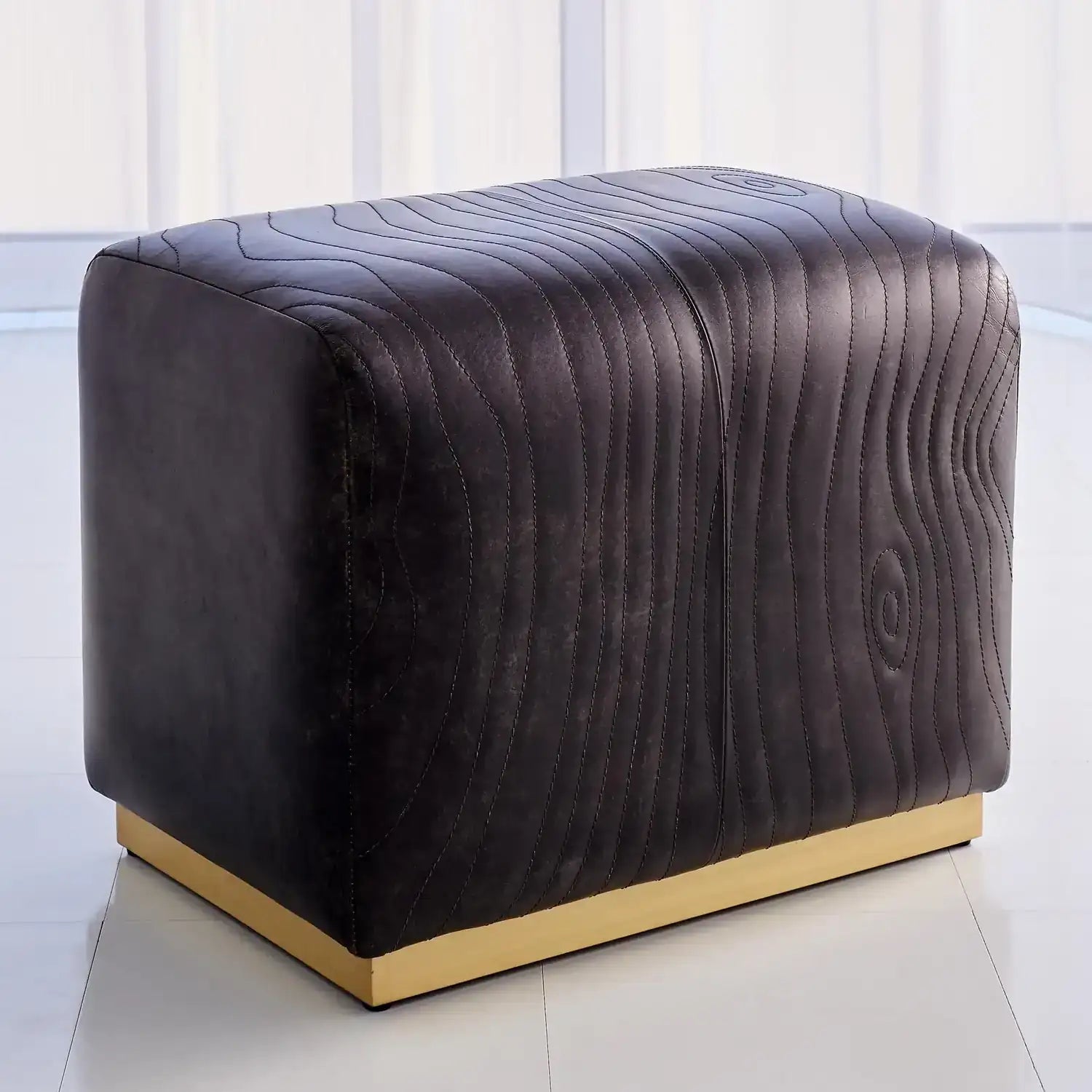 GLOBAL VIEWS FOREST OTTOMAN - Benches, Ottoman, Stools