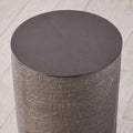 GLOBAL VIEWS HEMP ETCHED BARREL TABLE - Side