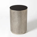 GLOBAL VIEWS HEMP ETCHED BARREL TABLE - Side
