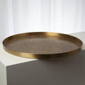 GLOBAL VIEWS PLAID ETCHED TRAY - Decorative Accents