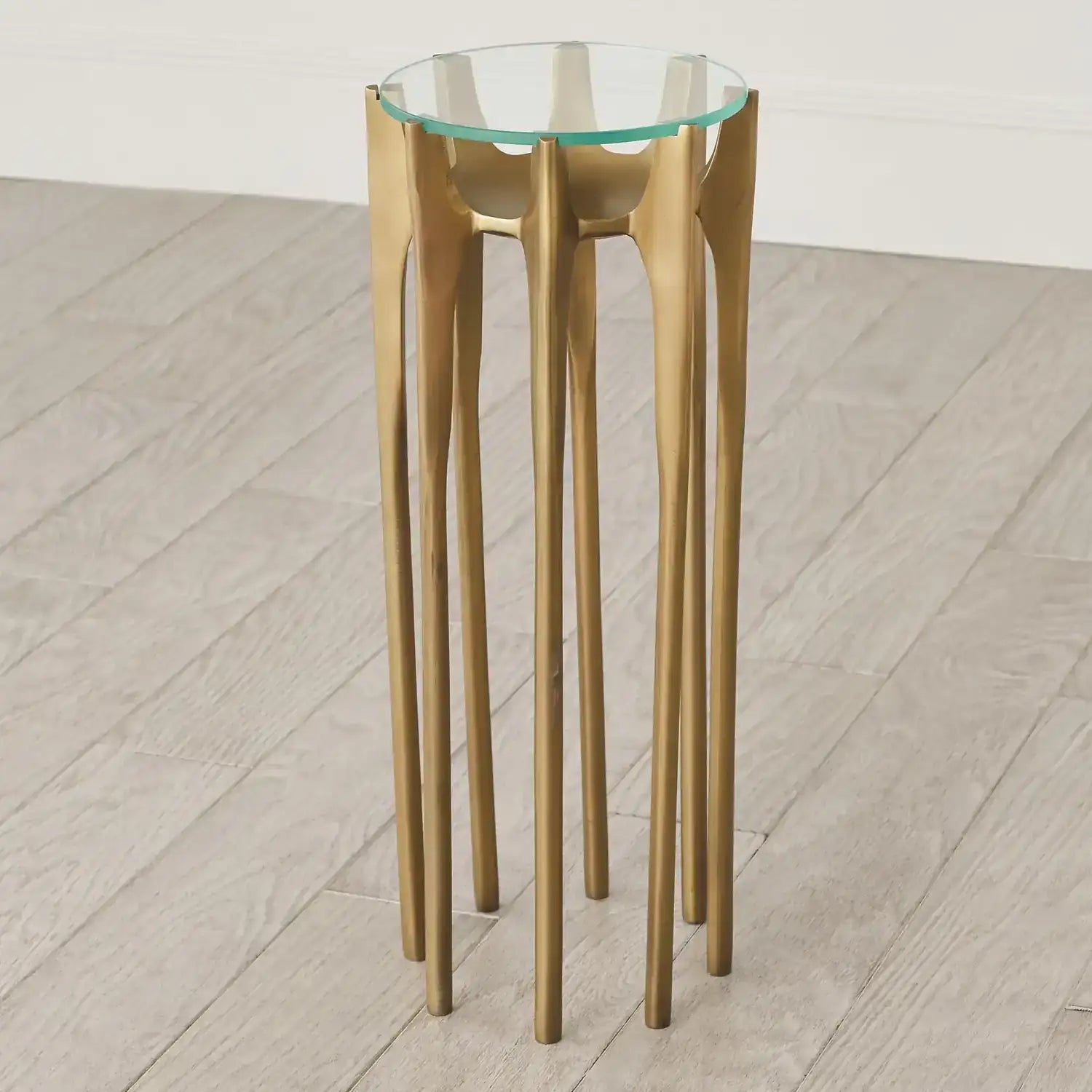 GLOBAL VIEWS AQUILO ACCENT TABLE - Side