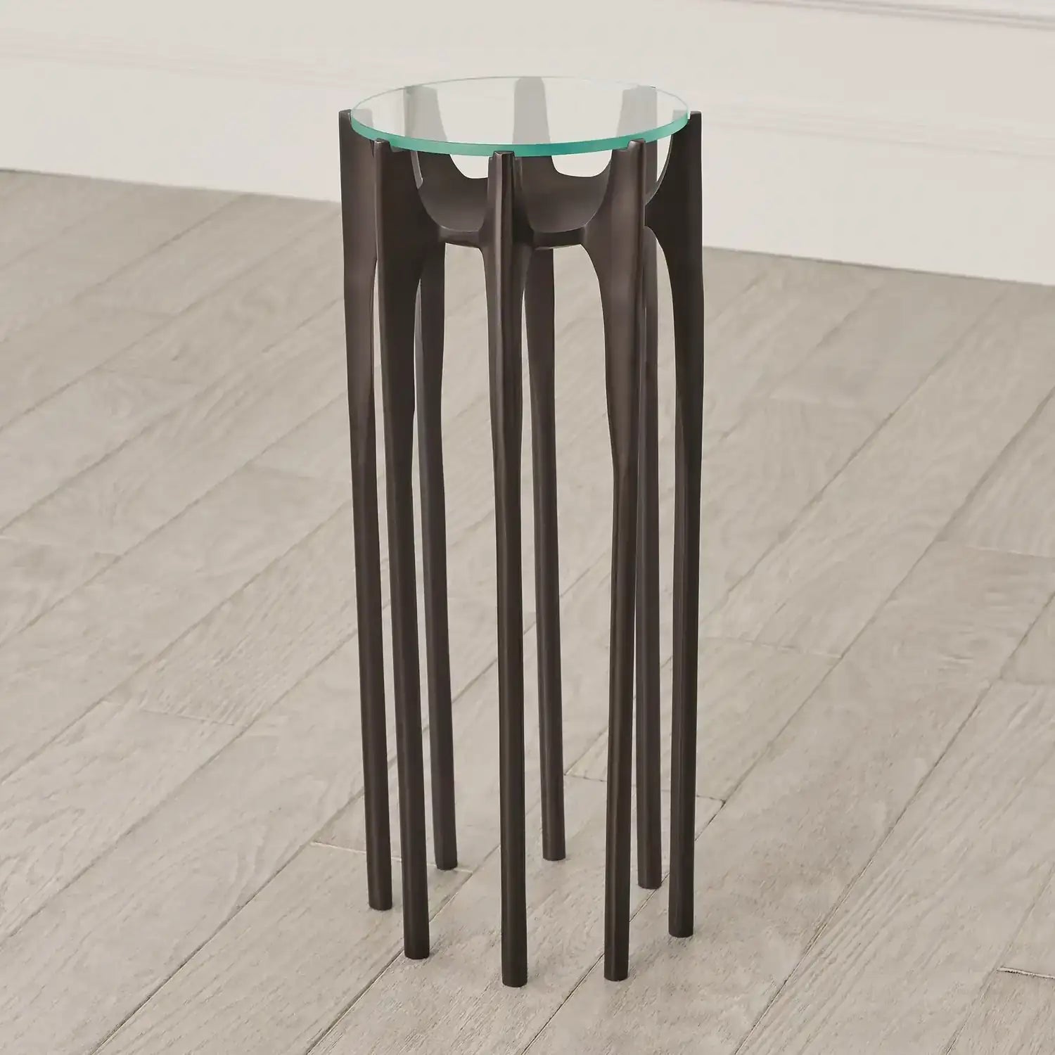 GLOBAL VIEWS AQUILO ACCENT TABLE - Side