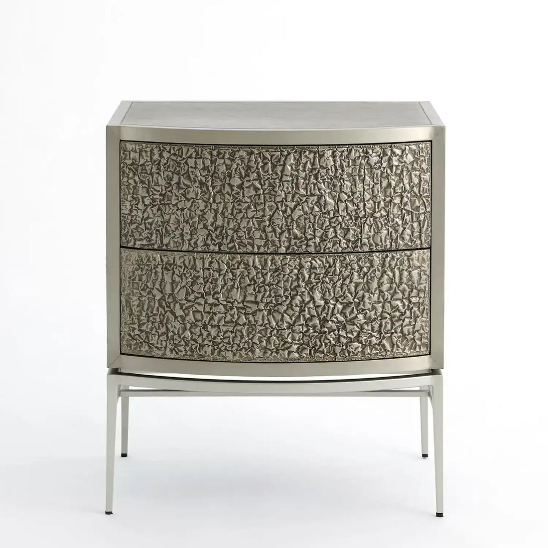 GLOBAL VIEWS CRINKLE BEDSIDE CHEST - Beds