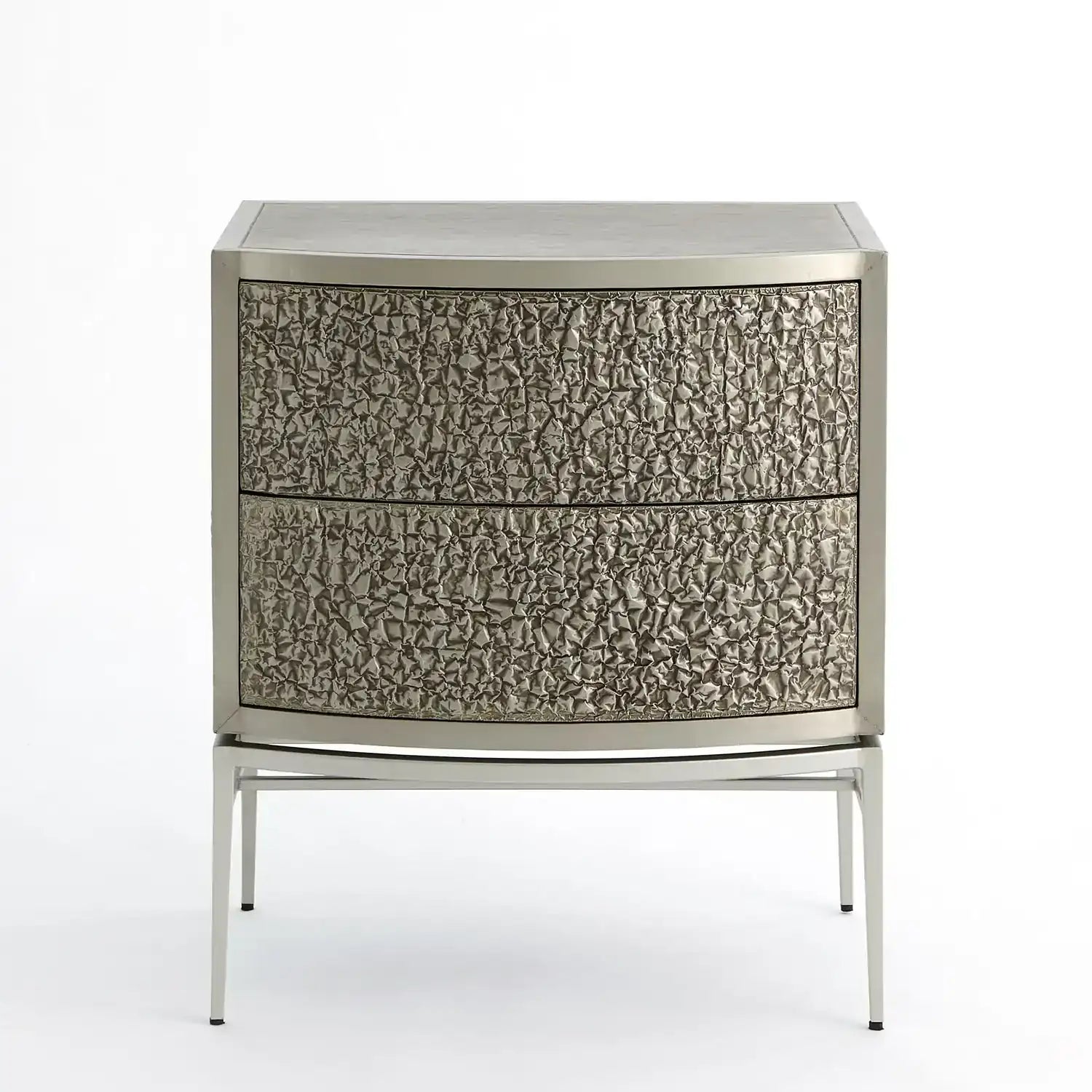 GLOBAL VIEWS CRINKLE BEDSIDE CHEST - Beds