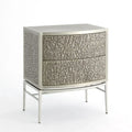 GLOBAL VIEWS CRINKLE BEDSIDE CHEST - Beds