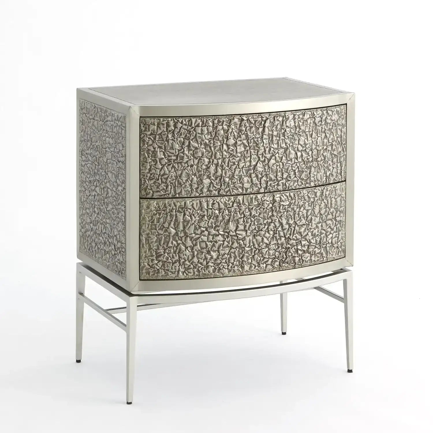 GLOBAL VIEWS CRINKLE BEDSIDE CHEST - Beds