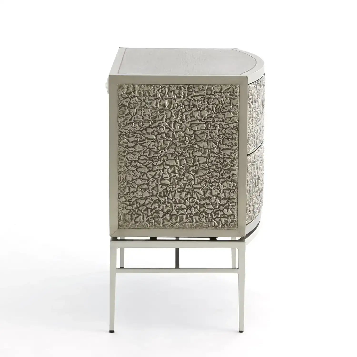 GLOBAL VIEWS CRINKLE BEDSIDE CHEST - Beds