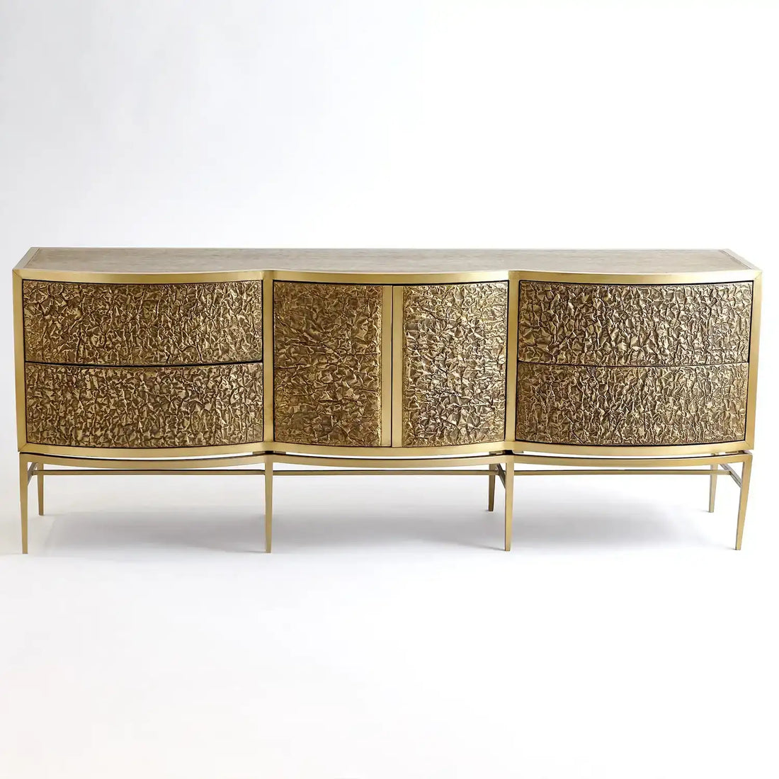 GLOBAL VIEWS CRINKLE LONG CABINET - Cabinets & Bar