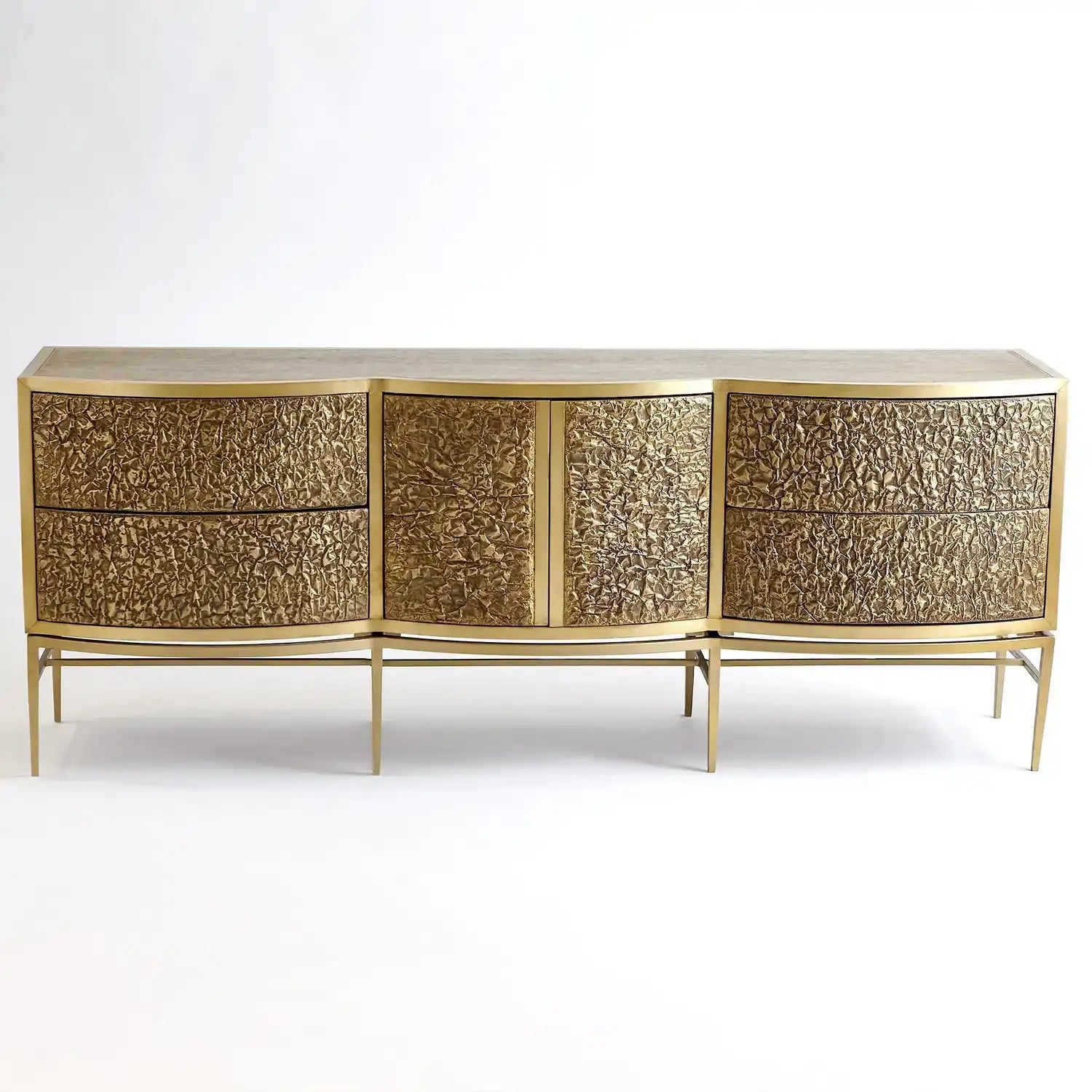 GLOBAL VIEWS CRINKLE LONG CABINET - Cabinets & Bar
