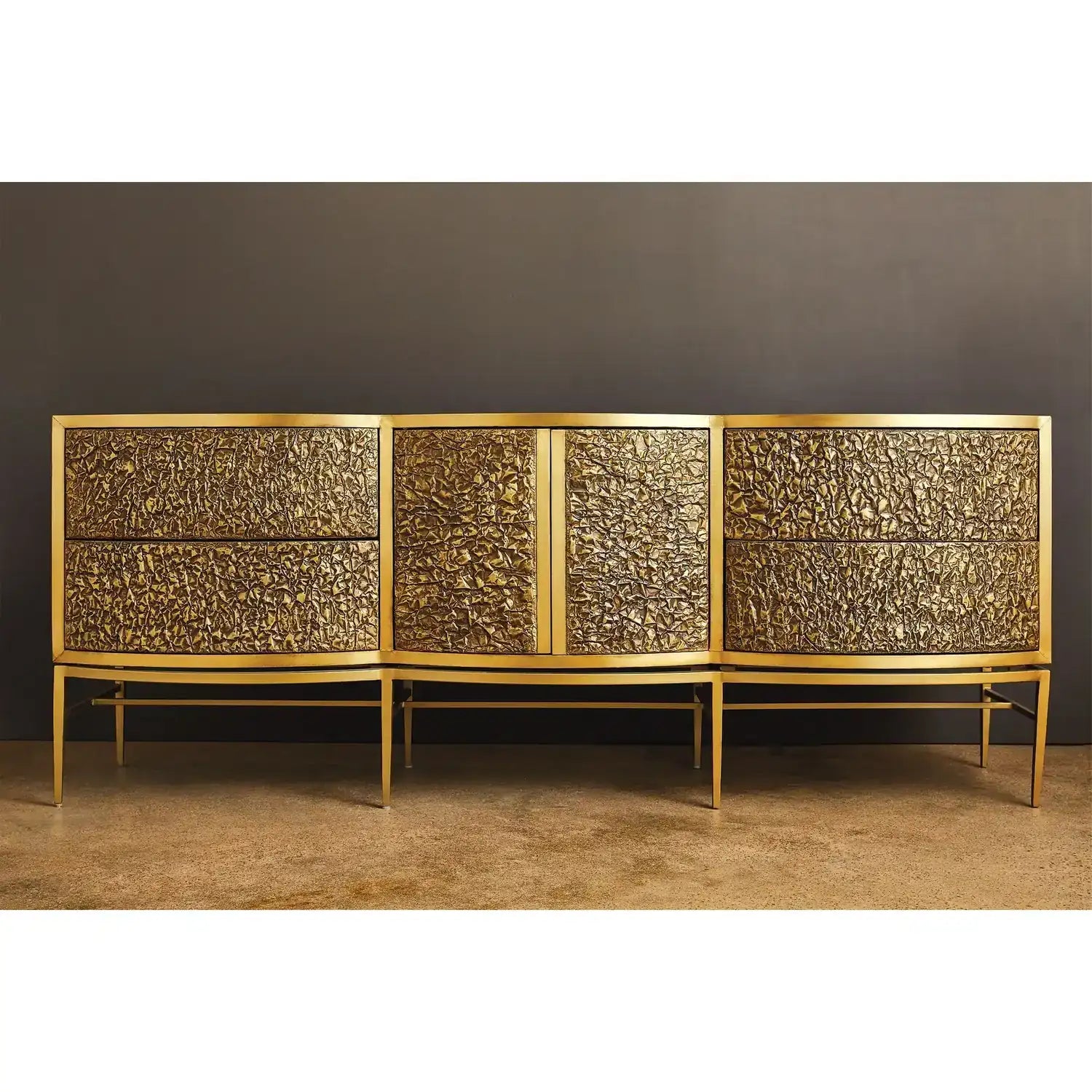 GLOBAL VIEWS CRINKLE LONG CABINET - Cabinets & Bar