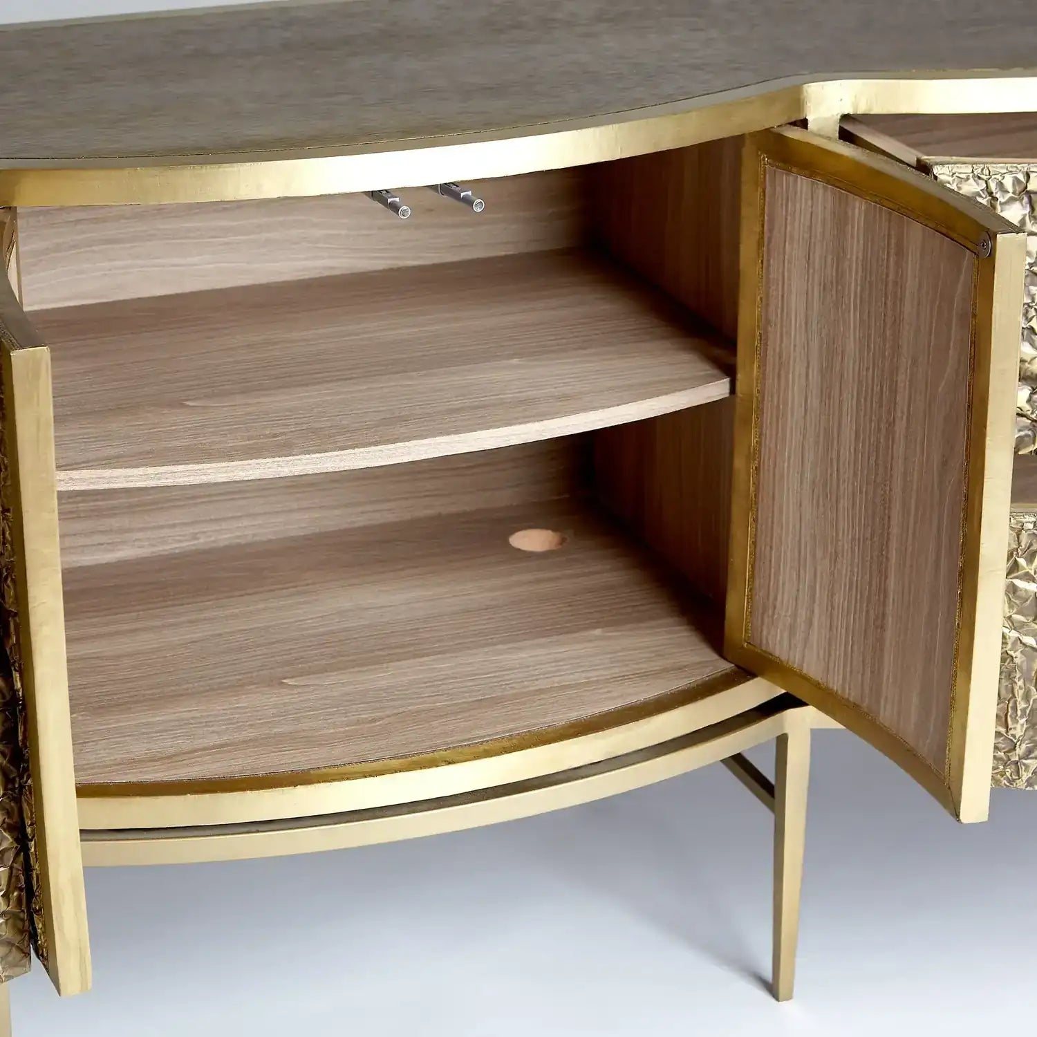 GLOBAL VIEWS CRINKLE LONG CABINET - Cabinets & Bar