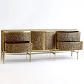 GLOBAL VIEWS CRINKLE LONG CABINET - Cabinets & Bar
