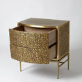 GLOBAL VIEWS CRINKLE BEDSIDE CHEST - Beds