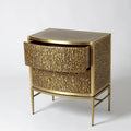 GLOBAL VIEWS CRINKLE BEDSIDE CHEST - Beds