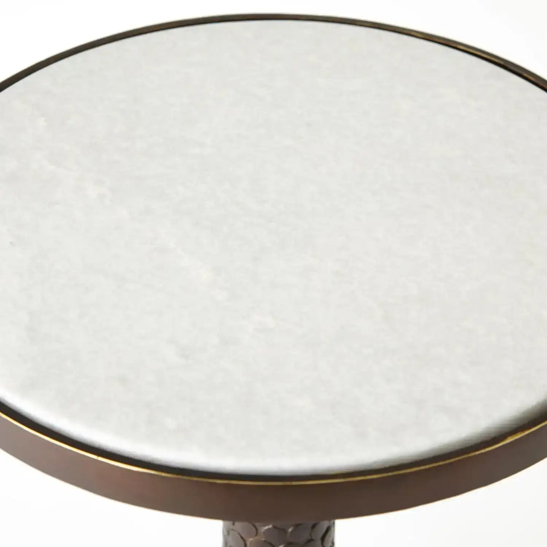 GLOBAL VIEWS HAMMERED MARTINI TABLE - Side