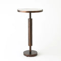 GLOBAL VIEWS HAMMERED MARTINI TABLE - Side