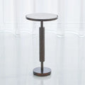 GLOBAL VIEWS HAMMERED MARTINI TABLE - Side
