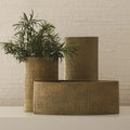 GLOBAL VIEWS HEMP ETCHED VASE - Decorative Accents
