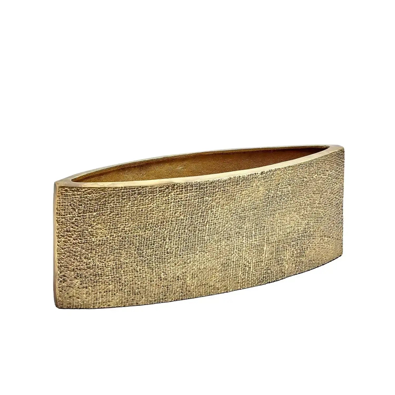 GLOBAL VIEWS HEMP ETCHED PLANTER - Decorative Accents