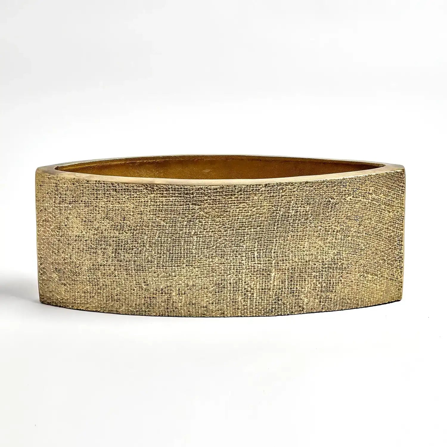 GLOBAL VIEWS HEMP ETCHED PLANTER - Decorative Accents